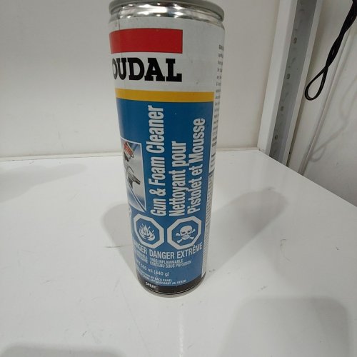SOUDAL GUN & UNCURED FOAM SPILLAGE CLEANER - 500 ML - CLEAR image 3