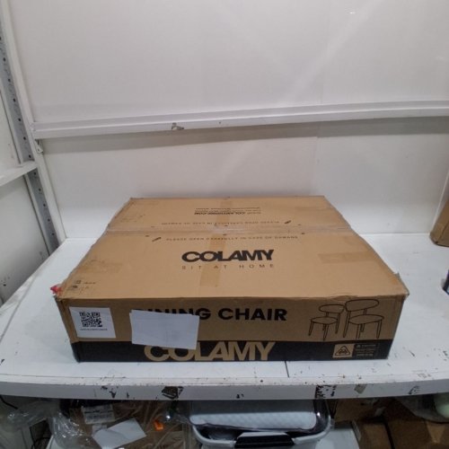 2PK COLAMY NOYA MID-CENTURY MODERN DINING CHAIRS - 250LBS MAX - CAMEL (MODEL: D6270/BE-FB) image 5