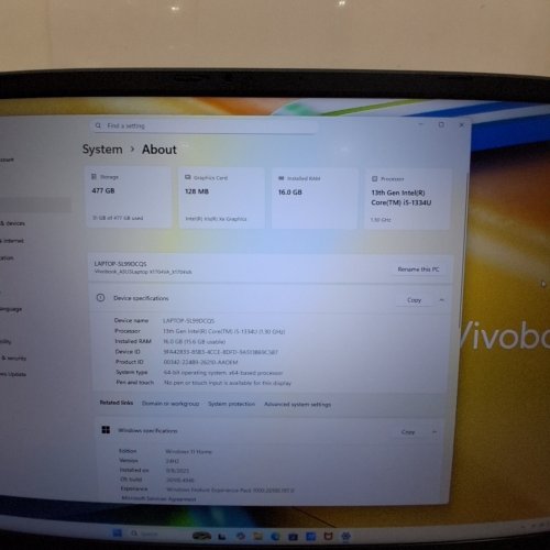 ASUS VIVOBOOK 17 LAPTOP - 17.3" | INTEL I5 120U | 16GB RAM | 512GB SSD - SILVER - (MODEL: X1704VAP-AS51) image 5
