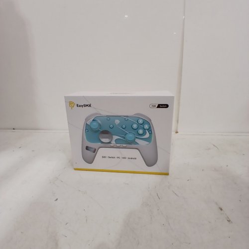 EASYSMX MULTIPLATFORM WIRELESS GAMING CONTROLLER WITH RGB - WHITE & BLUE (S10) image 2