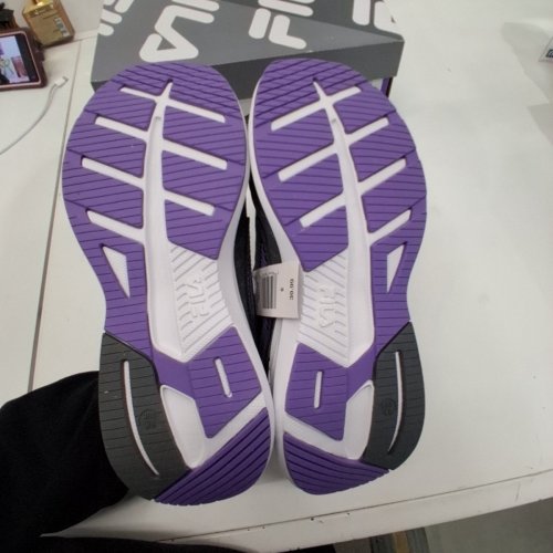 WOMEN'S FILA SUSPENCE ENERGIZED RUNNING SHOES - SIZE 8 - GREY, PURPLE (MODEL: 5667008) image 3
