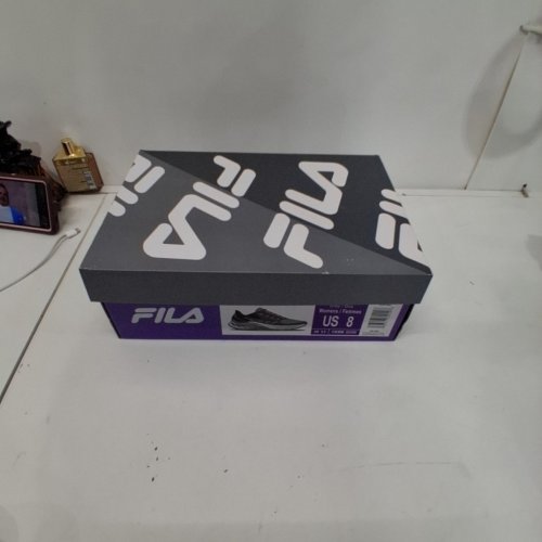 WOMEN'S FILA SUSPENCE ENERGIZED RUNNING SHOES - SIZE 8 - GREY, PURPLE (MODEL: 5667008) image 4