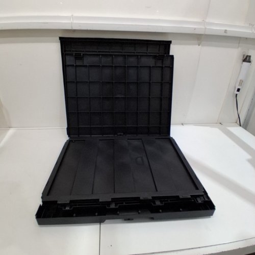 OUTDOOR RESIN WATERPROOF PATIO STORAGE BOX WITH LID - 31 GALLON - BLACK (MODEL: CW053ABLK) image 2