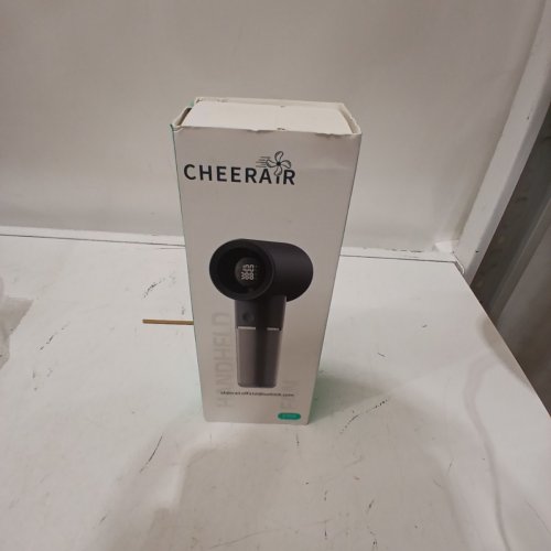 CHEERAIR RECHARGEABLE HANDHELD FAN - 5000 MAH - BLACK (MODEL: GT05) image 6