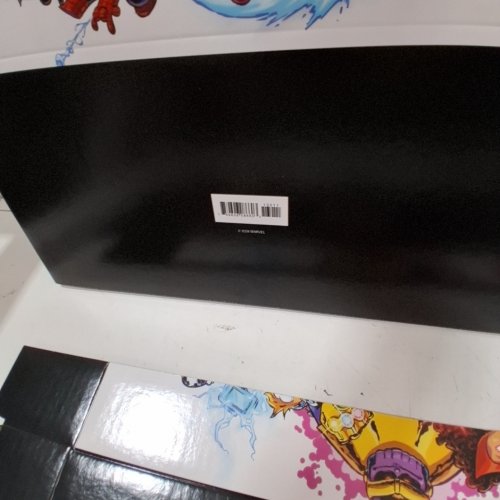 MARVEL SKOTTIE YOUNG'S BIG MARVELS COMIC BOOK STORAGE BOX - HOLDS UP TO 100 COMICS - 15.5" X 7.6" X 10.9" - MULTICOLOR image 2