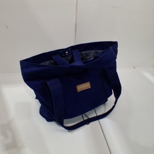 WOMEN’S ADIDAS CANVAS COURT TOTE BAG - 25L - BLUE - (MODEL: JJ7504/1967363) image 2