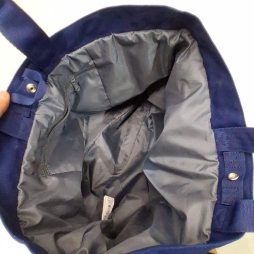 WOMEN’S ADIDAS CANVAS COURT TOTE BAG - 25L - BLUE - (MODEL: JJ7504/1967363) image 4