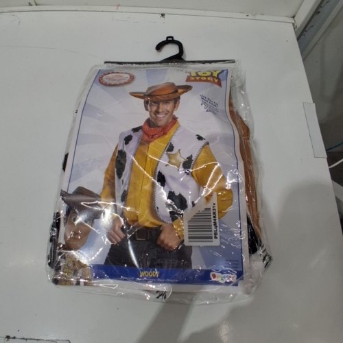 3PCDISGUISE TOY STORY WOODY COSTUME ACCESSORIES -OSFM - MULTICOLORED image 2