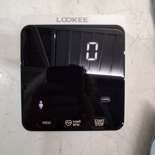 LOOKEE A2 PREMIUM LED BLOOD PRESSURE MONITOR MACHINE WITH LARGE LED DISPLAY - FITS 8.7" - 16.5" ARM - GREY - (MODEL: LK-A2) image 2