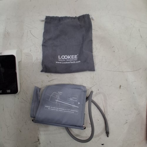 LOOKEE A2 PREMIUM LED BLOOD PRESSURE MONITOR MACHINE WITH LARGE LED DISPLAY - FITS 8.7" - 16.5" ARM - GREY - (MODEL: LK-A2) image 4