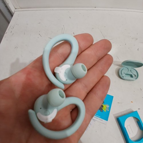 JLAB GO SPORT + WIRELESS WORKOUT EARBUDS WITH SECURE EARHOOK SPORT DESIGN, 35+ HOUR BLUETOOTH PLAYTIME - SKY BLUE (MODEL:‎ GO-SPORT+) image 3