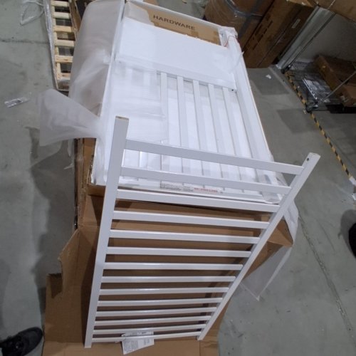 DREAM ON ME SYNERGY 5-IN-1 CONVERTIBLE CRIB - 53" X 29" X 39" - WHITE (MODEL: ‎657-W) image 2