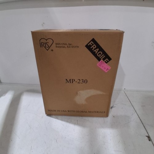 2PK IRIS PLASTIC STORAGE BINS - 15" - WHITE (MODEL: MP-230) image 7