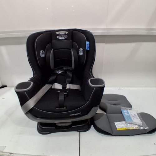 GRACO EXTEND2FIT 2-IN-1 CONVERTIBLE CAR SEAT - TITUS GREY/BLACK (MODEL: 2149057) image 3
