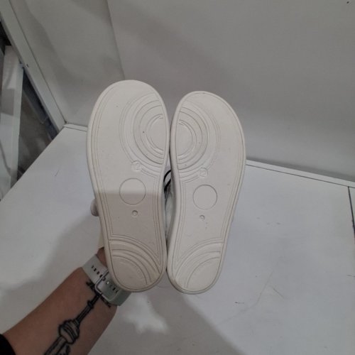 GIRL'S GEORGE MARY JANE SHOES - 12 - WHITE (STYLE: 62HARPM26) image 4