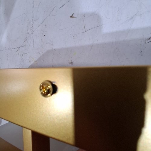 3-LIGHT WALL LIGHT FIXTURE - 20.5" X 4.5" - GOLD image 4