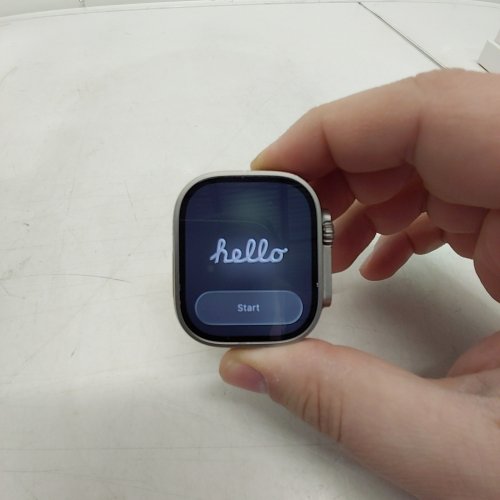 APPLE WATCH ULTRA 3 (GPS + CELLULAR) 49MM NATURAL TITANIUM CASE WITH ANCHOR BLUE OCEAN BAND (MODEL: A3281) image 2