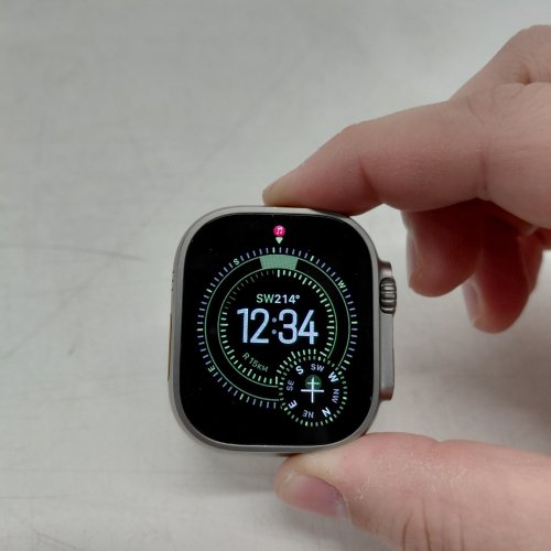 APPLE WATCH ULTRA 3 (GPS + CELLULAR) 49MM NATURAL TITANIUM CASE WITH ANCHOR BLUE OCEAN BAND (MODEL: A3281) image 3