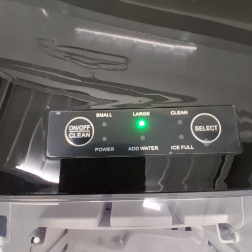 SWEETCRISPY COUNTERTOP ICE MAKER - 26LB - BLACK - (MODEL: ZBJ-PP10A-BK) image 2