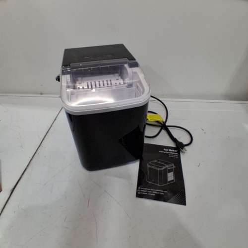 SWEETCRISPY COUNTERTOP ICE MAKER - 26LB - BLACK - (MODEL: ZBJ-PP10A-BK) image 3