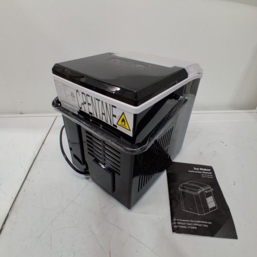 SWEETCRISPY COUNTERTOP ICE MAKER - 26LB - BLACK - (MODEL: ZBJ-PP10A-BK) image 4