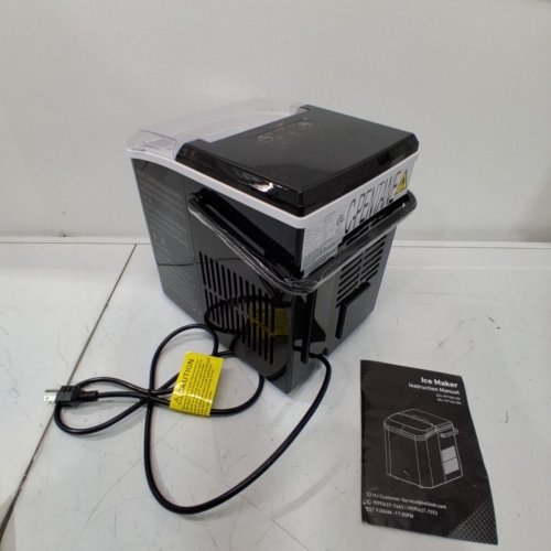 SWEETCRISPY COUNTERTOP ICE MAKER - 26LB - BLACK - (MODEL: ZBJ-PP10A-BK) image 5