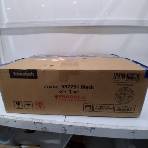 YAHEETECH HEX SHAPED FIRE BOWL - 24''- BLACK (MODEL: 592751) image 4