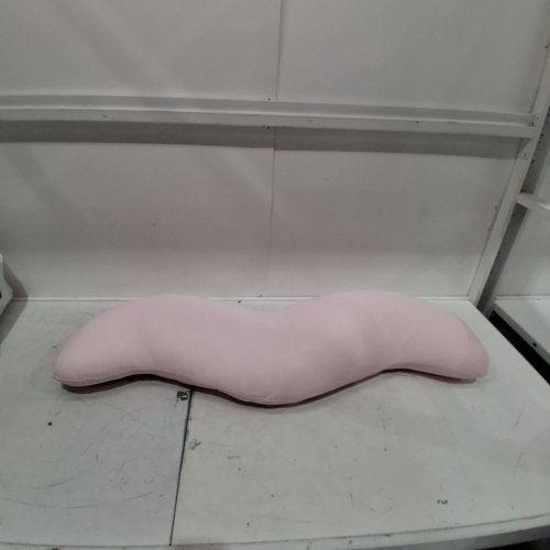 MELLOW SOFT ERGONOMIC BODY PILLOW - 44" X 14" - PINK image 2
