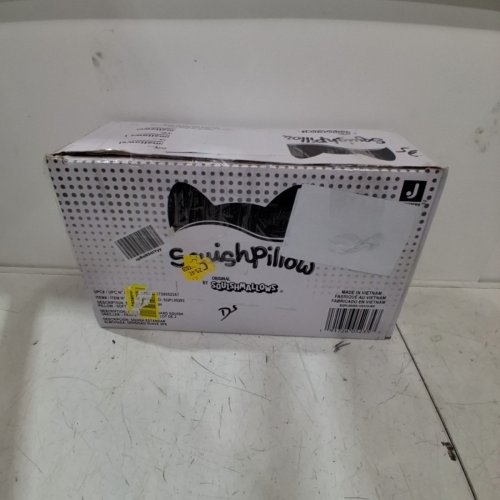 SQUISHMALLOWS MEDIUM DENSITY SQUISHPILLOW WITH 2 PILLOW COVERS - STANDARD - WHITE (MODEL: SQPL00291-100125-MV) image 4