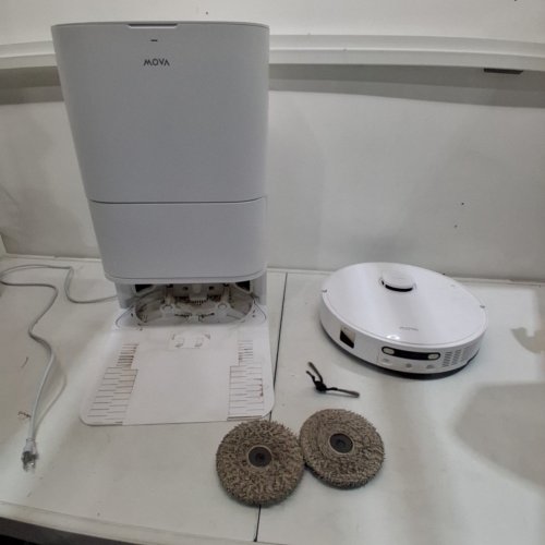 MOVA E40 ULTRA ROBOT VACUUM AND MOP - 19000PA SUCTION, AUTO-EMPTY, 360°OBSTACLE AVOIDANCE, APP & VOICE CONTROL - WHITE - (MODEL: RLE21SE) image 13