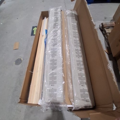 SHA CERLIN LIFT UP HYDRAULIC STORAGE BED FRAME - QUEEN - LIGHT BEIGE (MODEL:USAN1040288CC-2) image 3