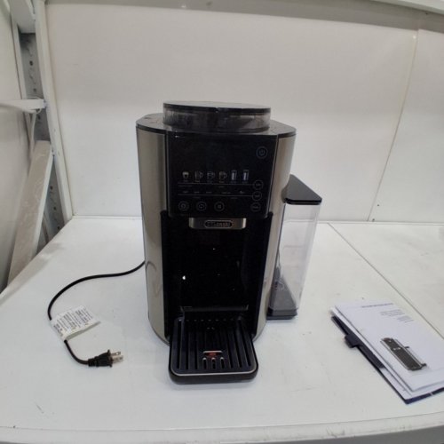 DELONGHI TRUEBREW HOT OR ICED SINGLE SERVE COFFEE MAKER WITH BUILT-IN GRINDER - BLACK/STAINLESS STEEL (MODEL: CAM51025MB) image 3
