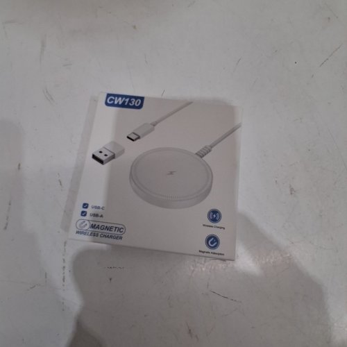 BENFEI 2-IN-1 MAGENETIC WIRELESS CHARGER USB-A / USB-C - 15W OUTPUT - BLACK - (MODEL: CW130) image 4
