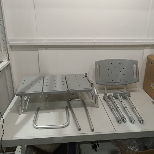 MEDLINE GUARDIAN BARIATRIC KNOCKDOWN TRANSFER BENCH - 500LBS MAX - (MODEL: G3-200KBX1) image 2