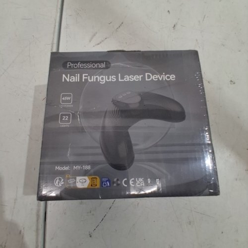 NAIL FUNGUS LASER DEVICE - 45W, 22 LIGHTS - BLACK (MODEL: MY-188) image 2