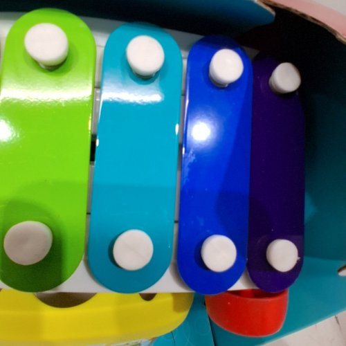 FISHER-PRICE CLASSIC INFANT TRIO, BABY TOYS WITH STACKING, SORTING AND MUSICAL PLAY, MULTICOLOUR - 6-18+ MONTHS - (MODEL: FWP36) image 4