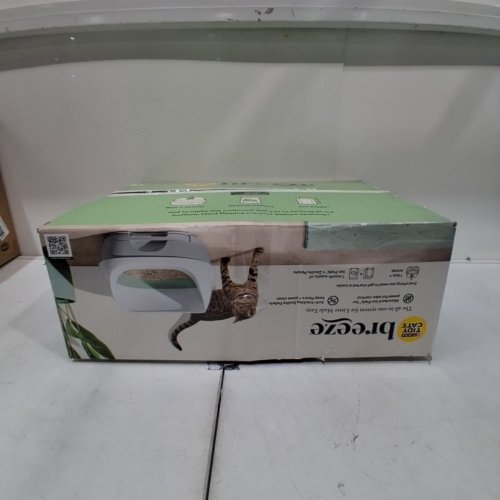 4PC PURINA TIDY CATS NON-CLUMPING BREEZE LITTER BOX KIT WITH PELLETS AND PADS - 3.5LB LITTER BAG image 4