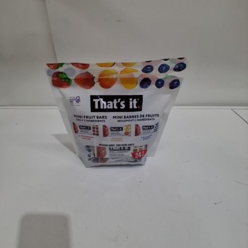 22PK THAT'S IT MINI FRUIT BARS - 20G - STRAWBERRY/MANGO/BLUEBERRY (MODEL:1361170) image 4