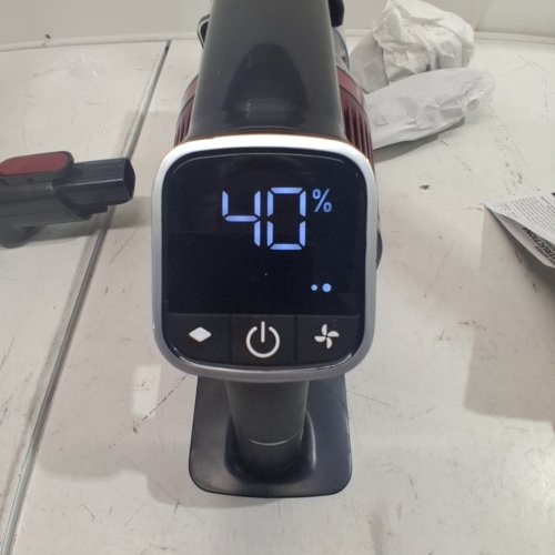 SHARK VERTEX PRO CORDLESS STICK VACUUM WITH IQ DISPLAY, DUOCLEAN POWERFINS AND MULTIFLEX - BLACK/RED (MODEL: IZ662H) image 2