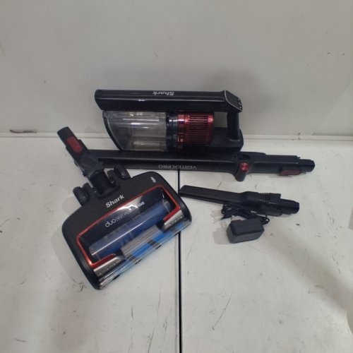 SHARK VERTEX PRO CORDLESS STICK VACUUM WITH IQ DISPLAY, DUOCLEAN POWERFINS AND MULTIFLEX - BLACK/RED (MODEL: IZ662H) image 5