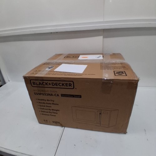 BLACK+DECKER 5-IN-1 MICROWAVE OVEN WITH AIR FRY- BLACK (MODEL: ES9P032NA-CA) image 5