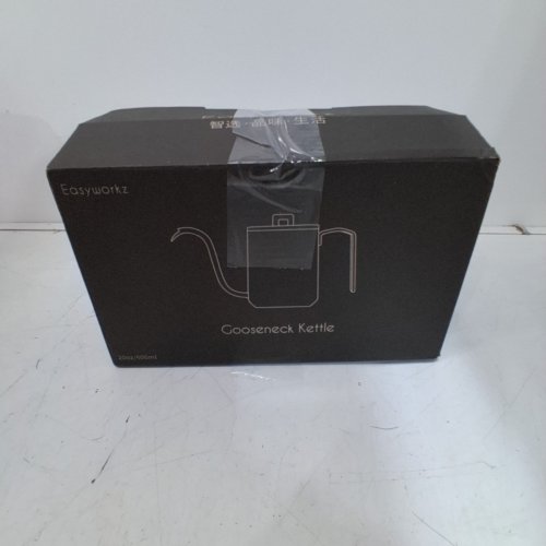 EASYWORKZ STAINLESS STEEL GOOSENECK KETTLE/HAND DRIP COFFEE POT WITH ELONGATED SPOUT - 600 ML - BLACK/COPPER image 4