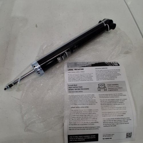 TMC REAR SHOCK ABSORBER FOR SELECT GMC/BUICK/CHEVROLET MODELS - BLACK (MODEL: 78-37390) image 2