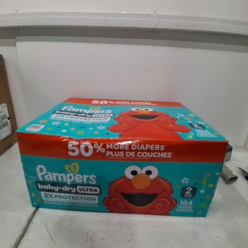 184PK PAMPERS BABY DRY ULTRA DIAPERS - SIZE 2 image 2