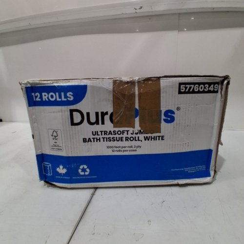 12PK DURAPLUS UNIVERSAL JUMBO BATHROOM TISSUE - 2PLY (MODEL:57760349) image 3
