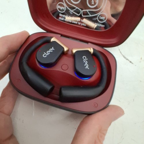 CLEER ARC 3 OPEN EAR HEADPHONES - DOLBY AUDIO, SNAPDRAGON SOUND TRUE WIRELESS EARBUDS - SPORTS BLACK image 3