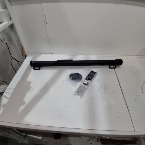 MYPIN EXTRA WIDE RETRACTABLE BABY & PET GATE FOR STAIRS - 33" X 55" - BLACK (MODEL: SH20.006D) image 2