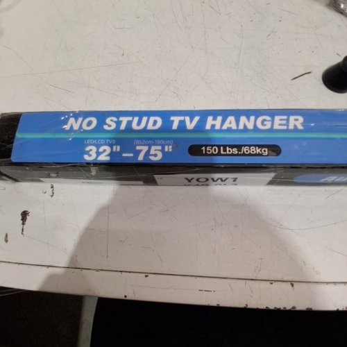 HANGMAN NO STUD, NO DRILLS, NO ANCHORS REQUIRED TV HANGER - FITS SCREENS 32" - 75" - UP TO 150 LBS (MODEL: 2655) image 2