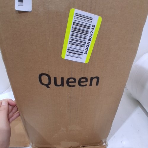 PREMIUM DUAL LAYER MEMORY FOAM MATTRESS TOPPER - 3" - QUEEN - WHITE image 4