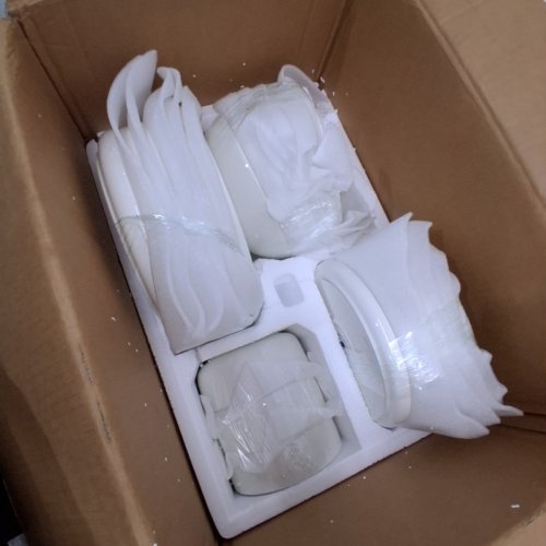 24PC MALACASA PLATES AND BOWLS SETS - IVORY WHITE (MODEL: LUNA-24-E ) image 2